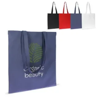 Bag organic cotton colour long 140g/m² 38x42 cm - LT95377 (gadzety reklamowe)